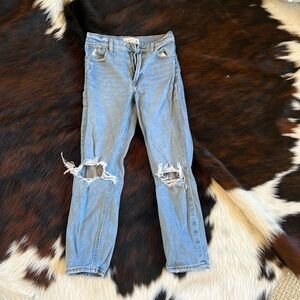 Abercrombie and Fitch Mom high rise Jeans